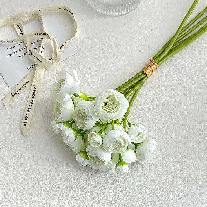Minimal Faux Lotus Bouquet Decor