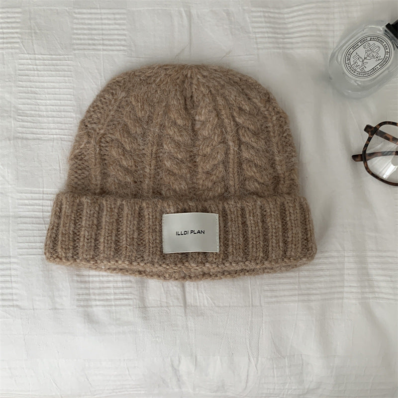 Cable Knit Slouchy Beanie - Modomu