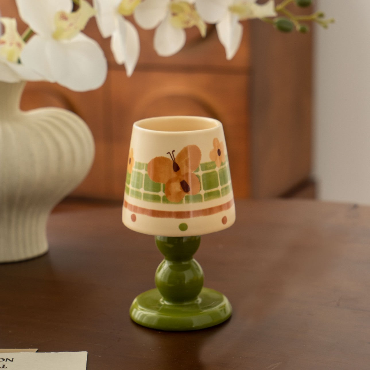 Pastoral Ceramic Lidded Mug - Modomu