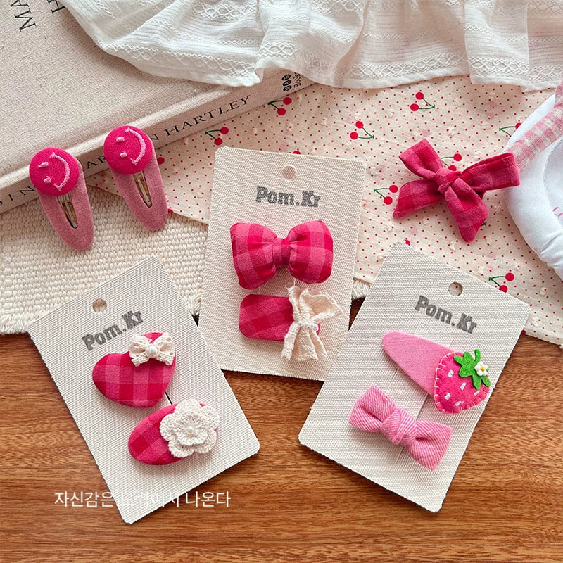 Cartoon Bow Lace Hairpin