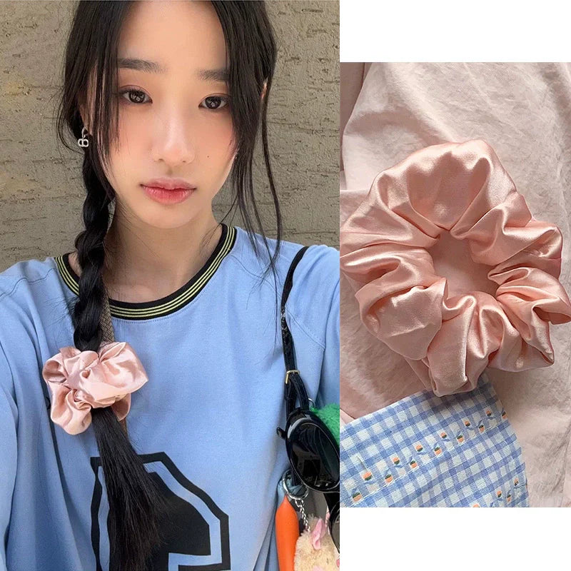 Satin Ponytail Headband Holder - Modomu