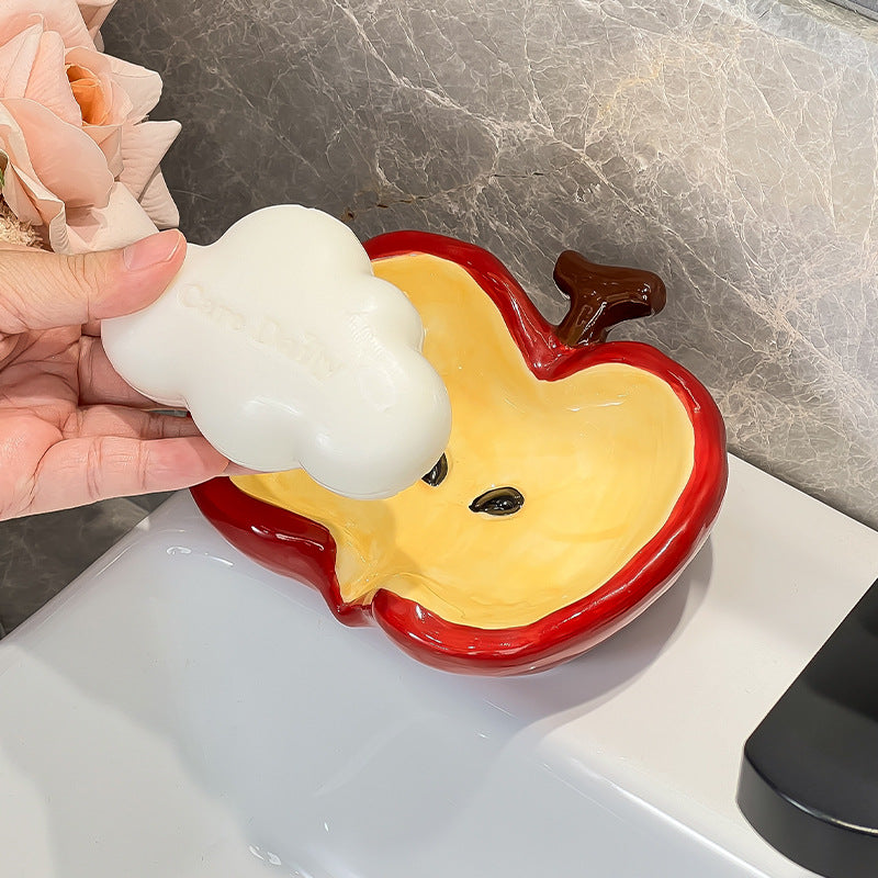 Automatic Draining Ceramic Soap Dish - Modomu