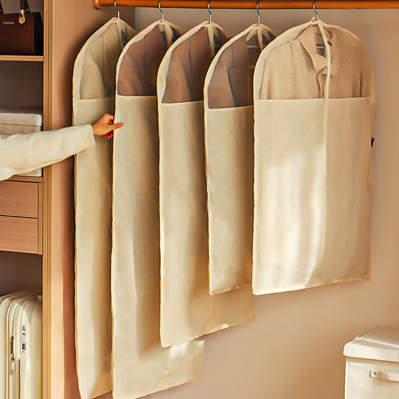 Breathable Hanging Clothes Dust Cover