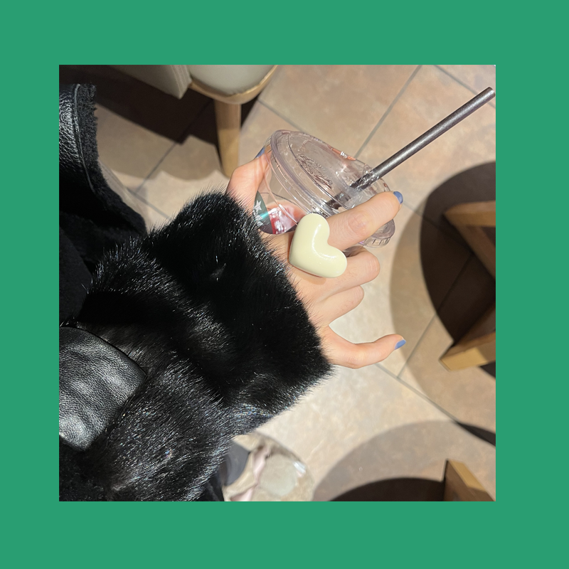 Exaggerated Floral Heart Ring - Modomu