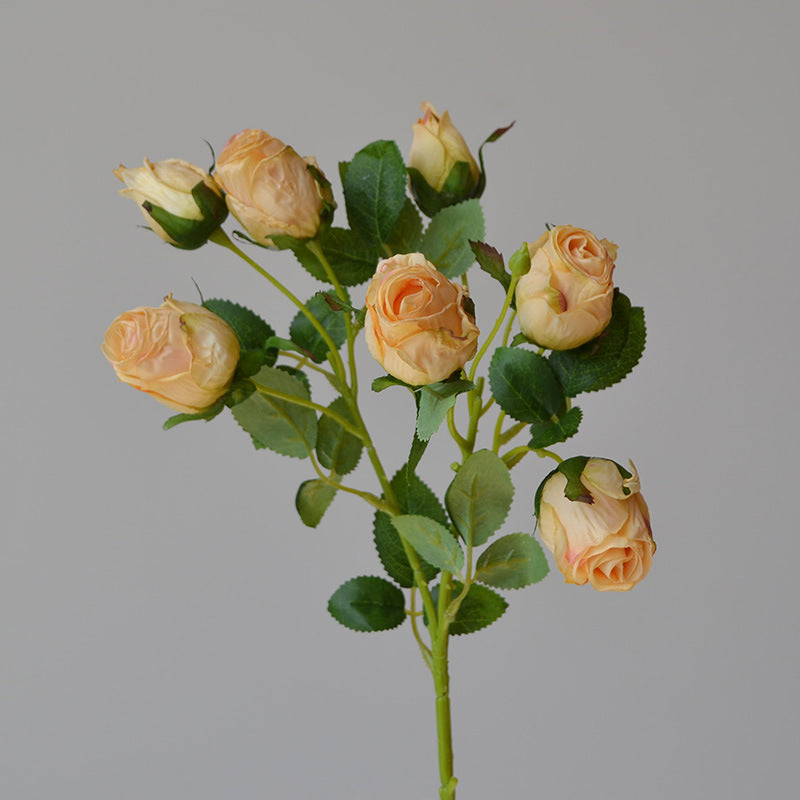 Retro Roasted Edge Silk Roses - Modomu