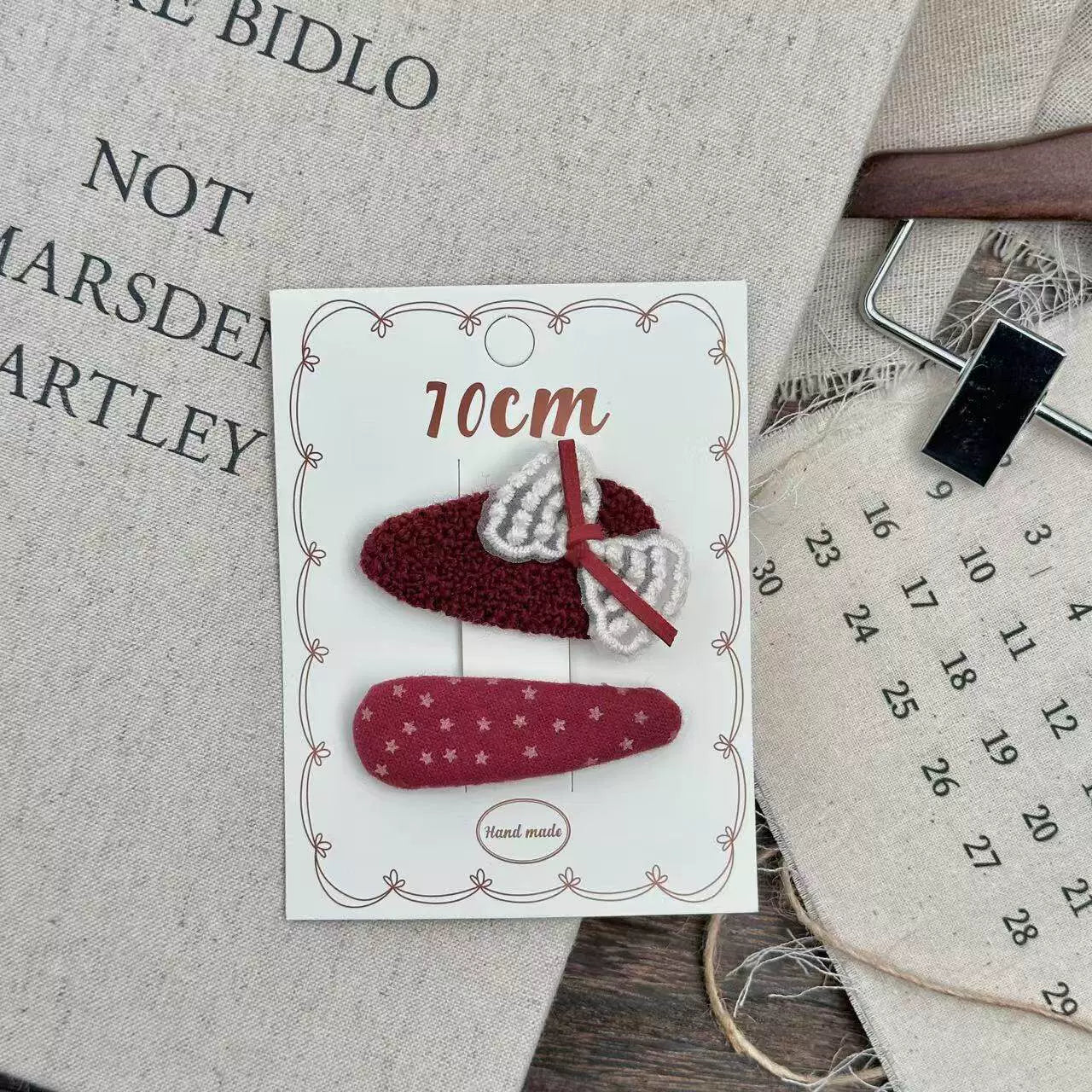 Flower Bow Hairpin Clip - Modomu