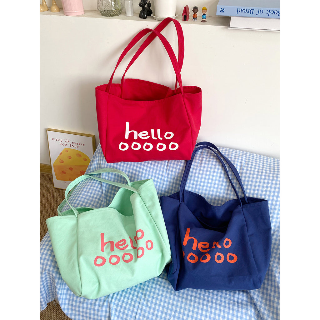 Large Capacity Canvas Shoulder Bag