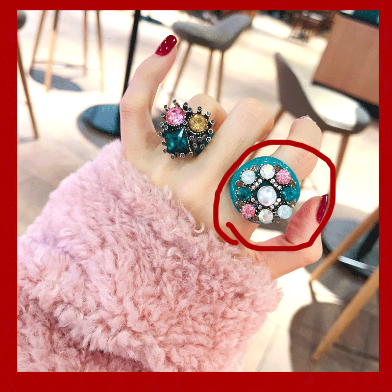 Personalized Pearl Detail Ring - Modomu