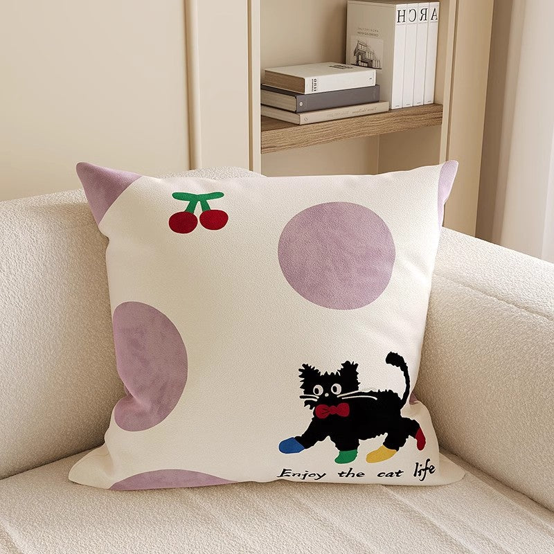 Cartoon Pet Throw Cushion – Cat Designs