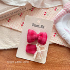 Cartoon Bow Lace Hairpin
