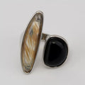 Irregular Crystal Open Statement Ring - Modomu