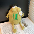 Crochet Frog Chain Bag