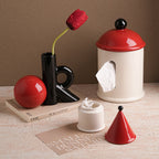 Ceramic Floss Tube Desk Decor