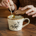 Antique Style Ceramic Coffee Mug - Modomu