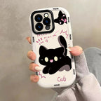 Doodle Pet Puff iPhone Case