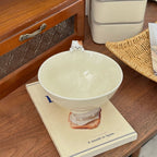 Japanese Cat Ceramic Dessert Bowl - Modomu