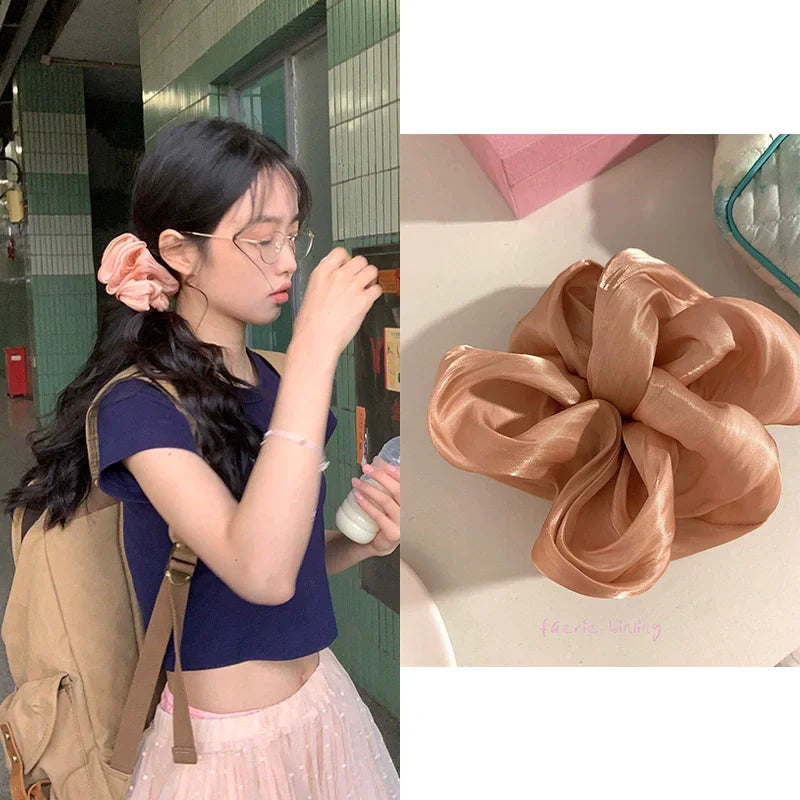 Satin Ponytail Headband Holder - Modomu