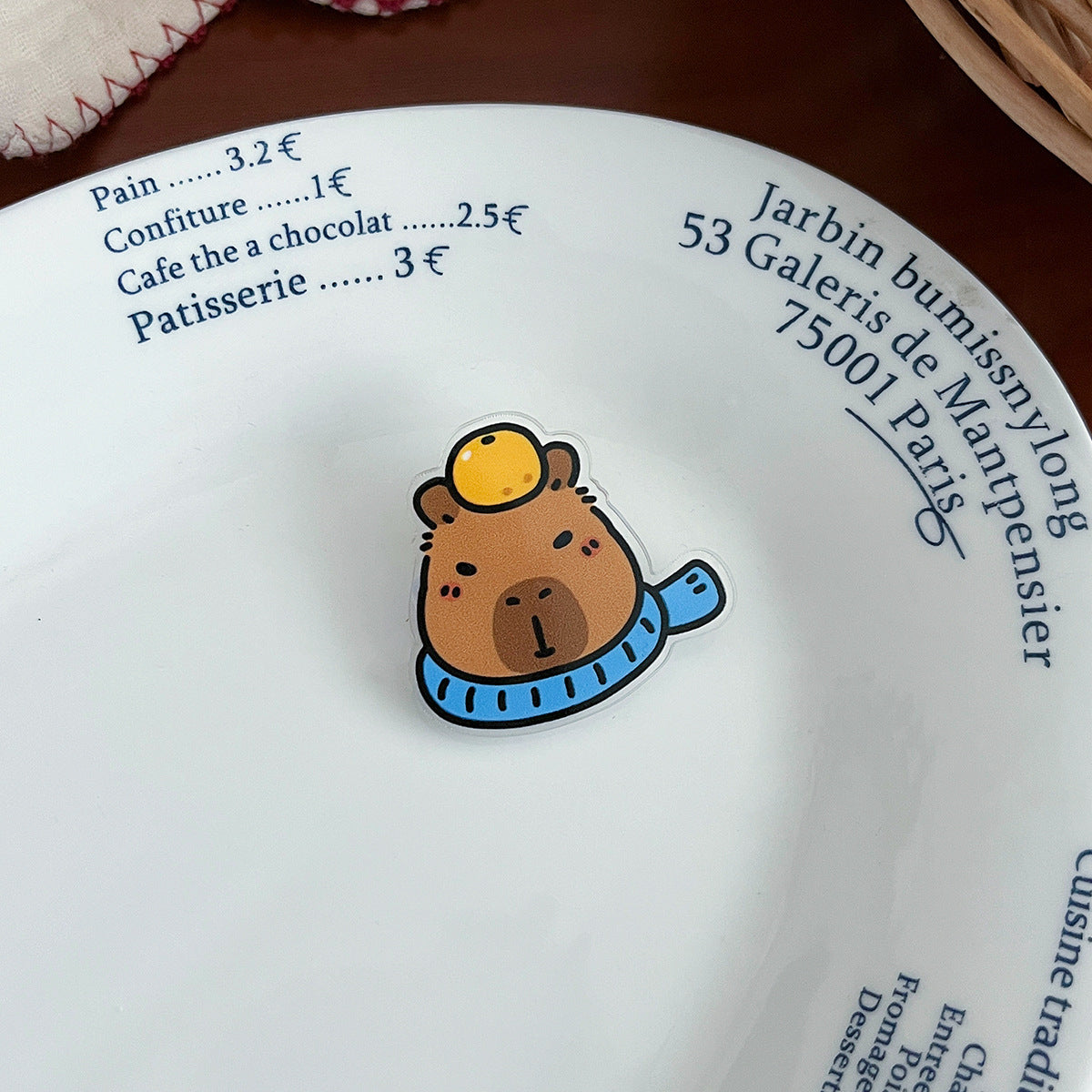 Cartoon Acrylic Reward Brooch - Modomu
