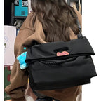 Fold Over Messenger Bag