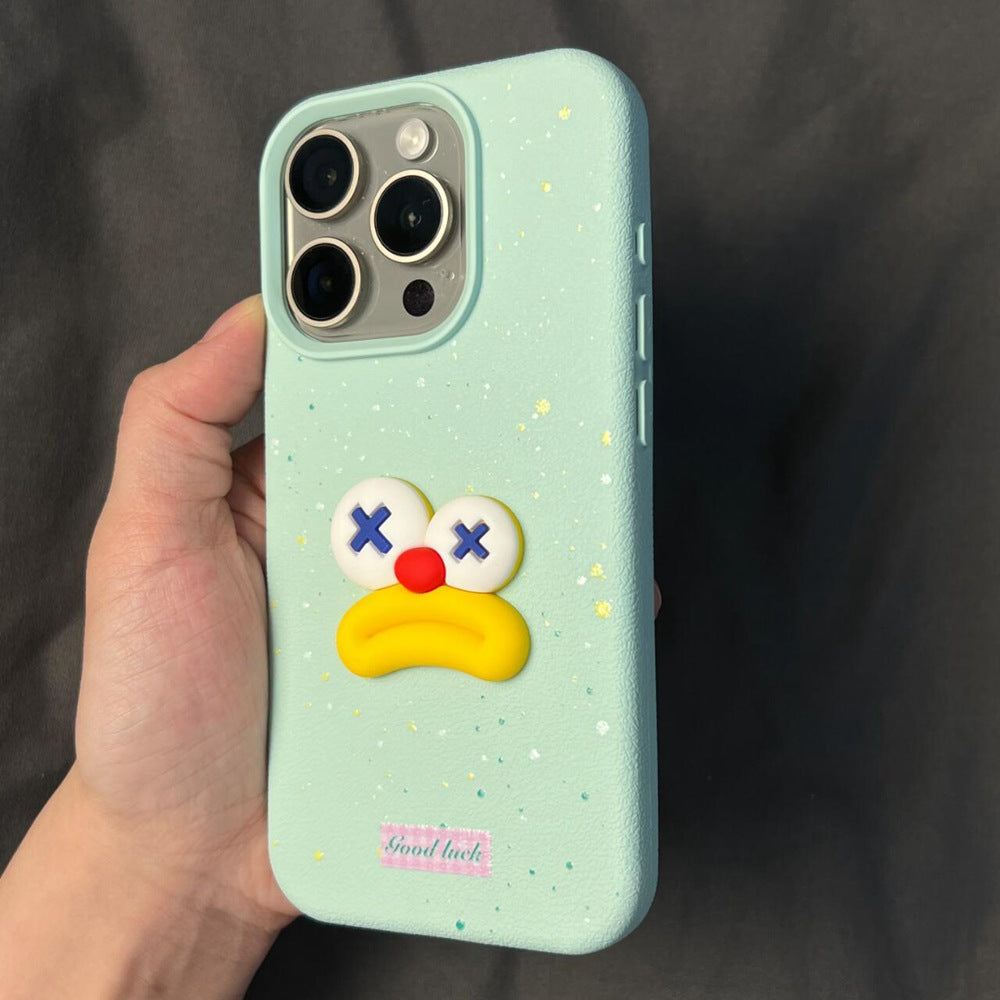 Cartoon Frown Phone Case