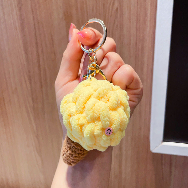 Plush Ice Cream Keychain Charm - Modomu