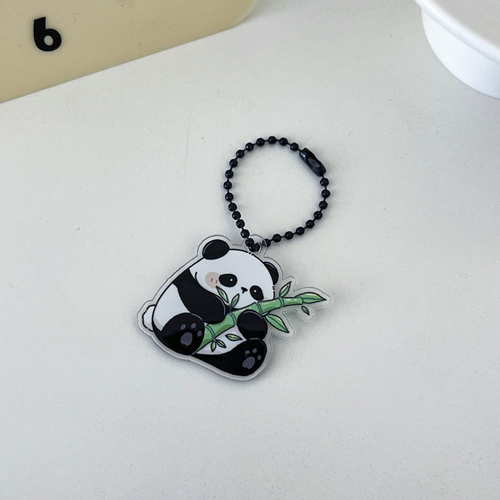 Panda Acrylic Keychain Charm - Modomu