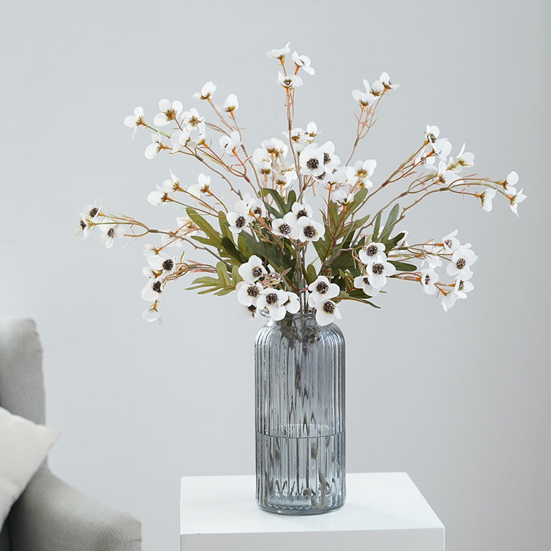Retro Plum Blossom Faux Stems