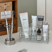 Minimalist Stainless Toothbrush Rack