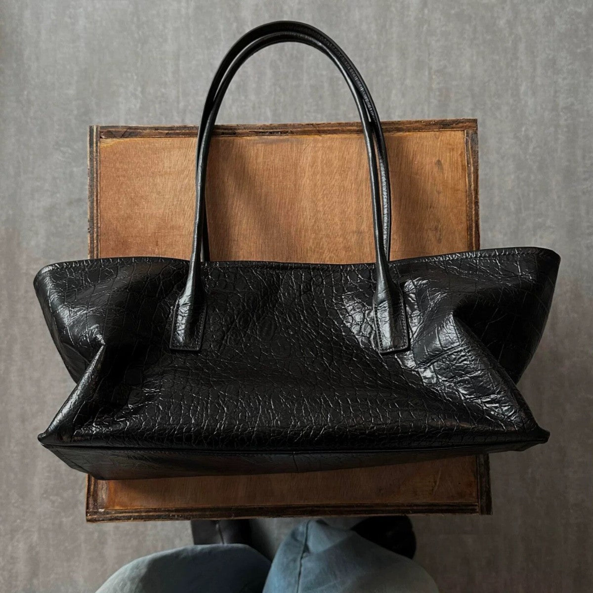 Croc Effect East West Tote