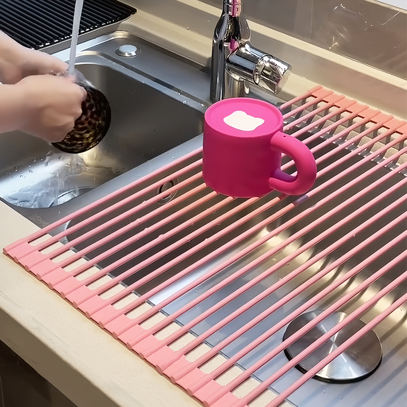 Kitchen Drain Storage Rack