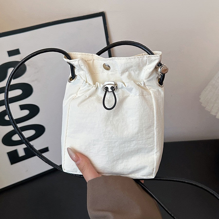 Drawstring Bucket Phone Bag