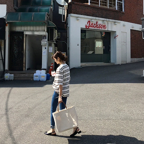 Dongdaemun Canvas Shopping Tote