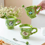 Ceramic Mug With Swing Girl - Modomu