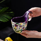 Curved Handle Breakfast Bowl
