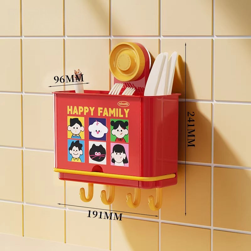 Wall Mounted Chopstick Organizer