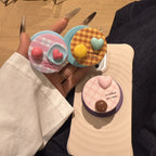 Gingham Heart Magnetic Grip