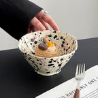 Ink Splash Ceramic Fruit Bowl - Modomu