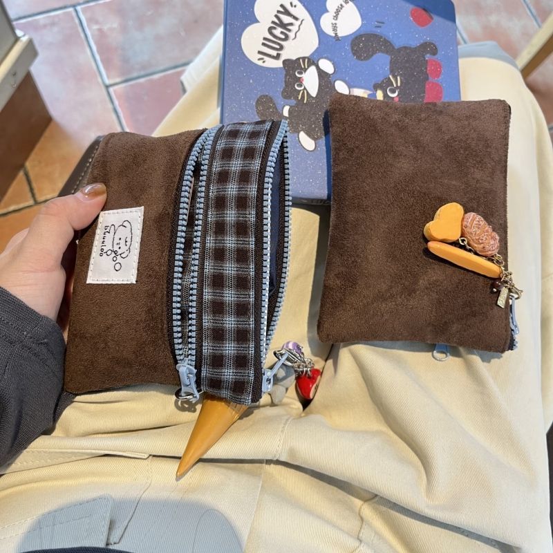 Plaid Double Layer Cosmetic Organizer - Modomu