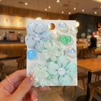 Gathered Petal Butterfly Charms