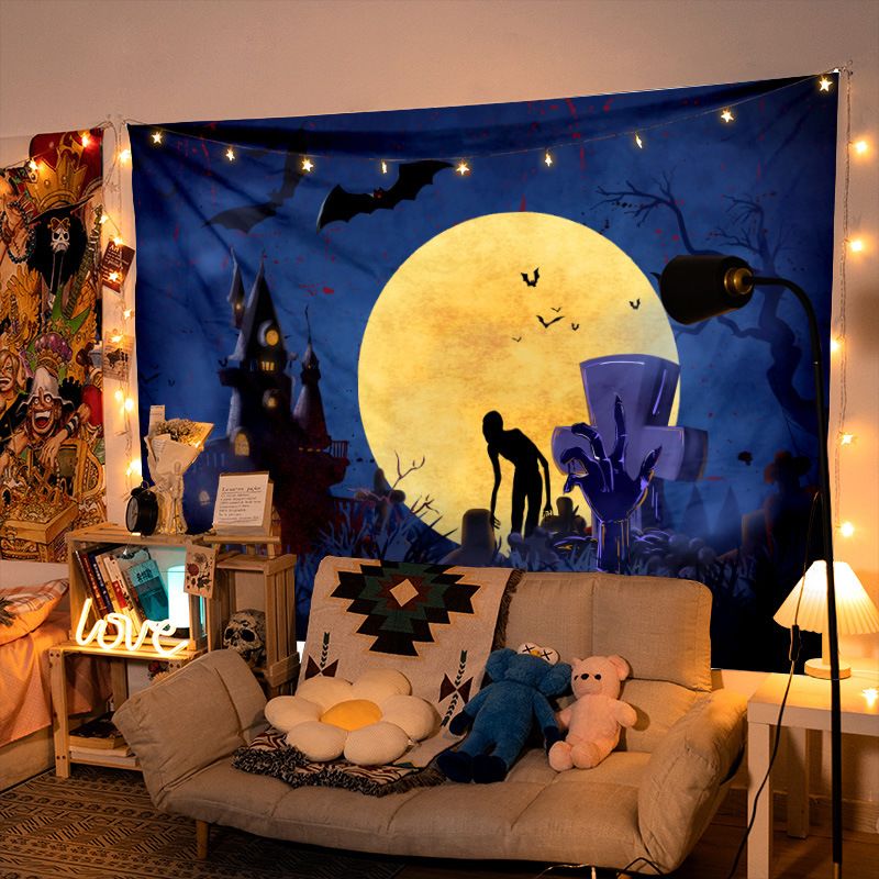 Printed Halloween Backdrop Cloth