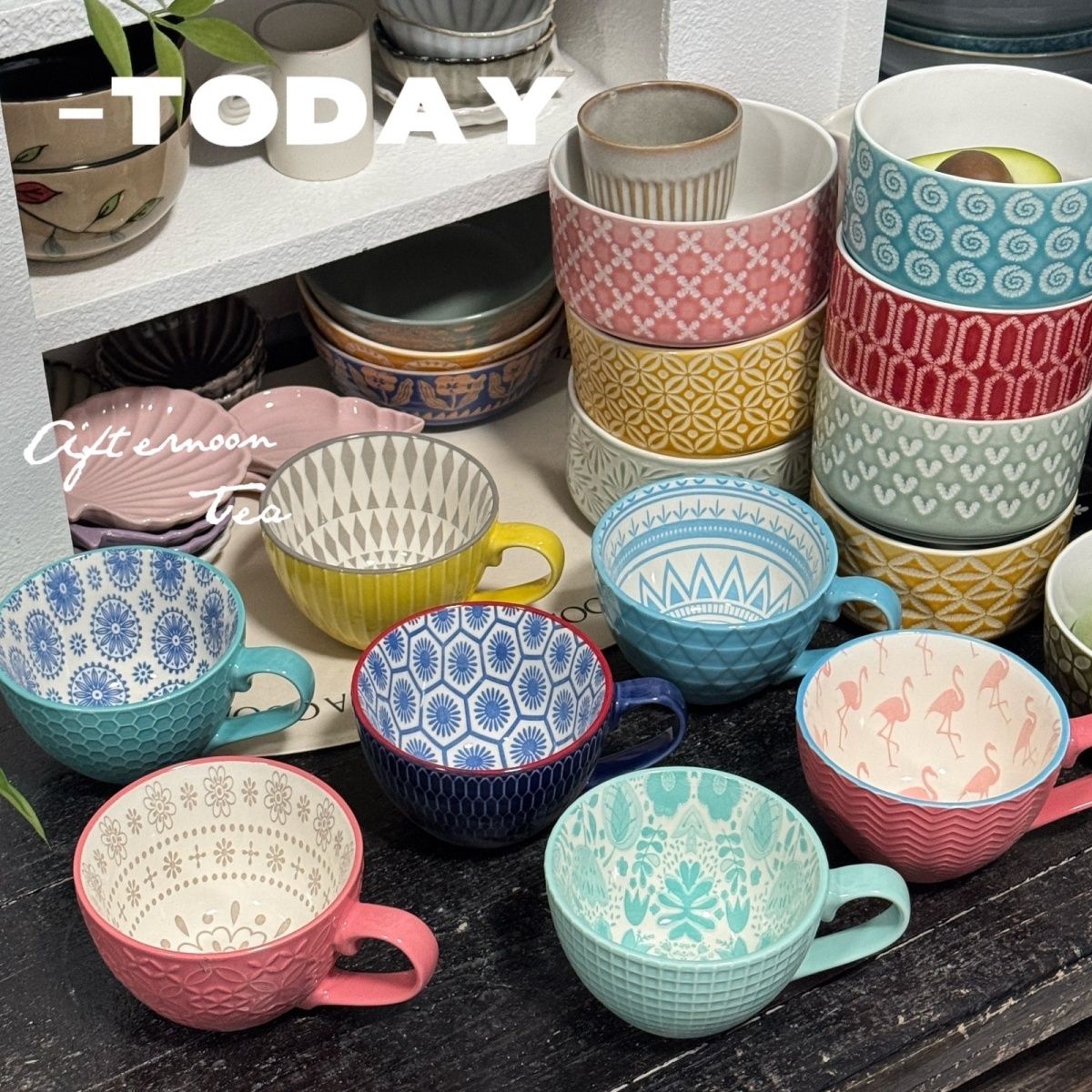 Nordic Ceramic Breakfast Cup