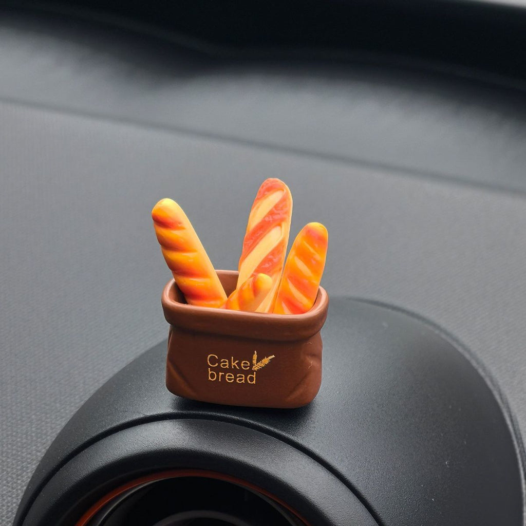 Mini Baguette Car Console Ornament