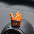 Mini Baguette Car Console Ornament