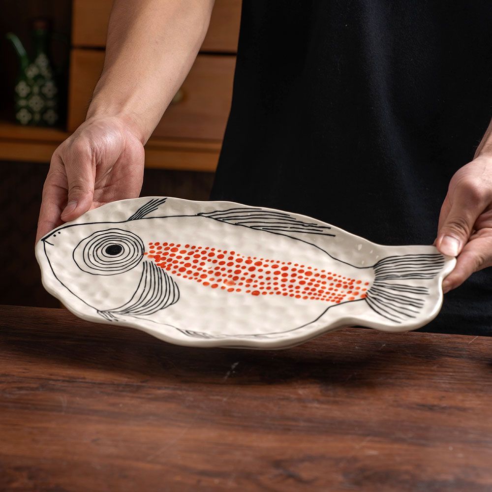 Fish Shaped Serving Platter