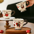 Strawberry Girl Ceramic Coffee Mug