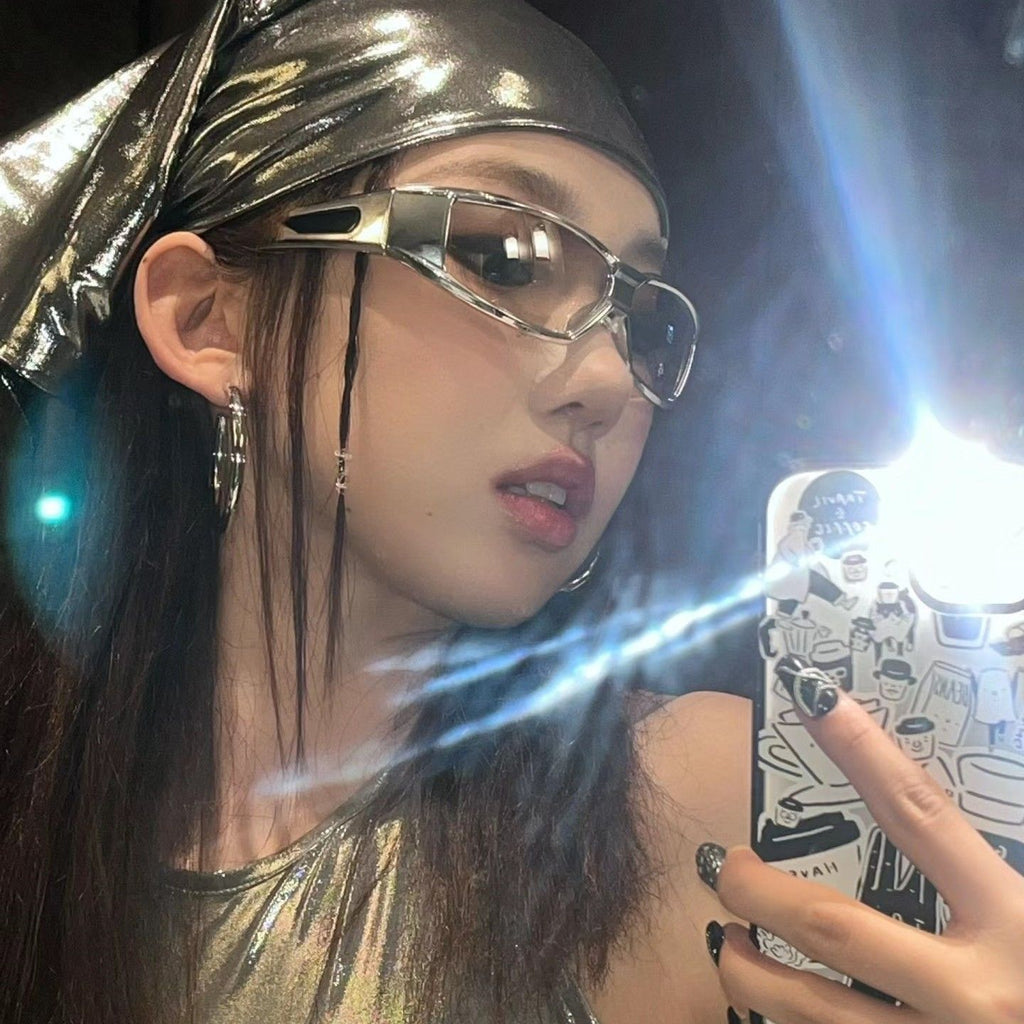 Retro Shield Sunglasses UV Protection - Modomu