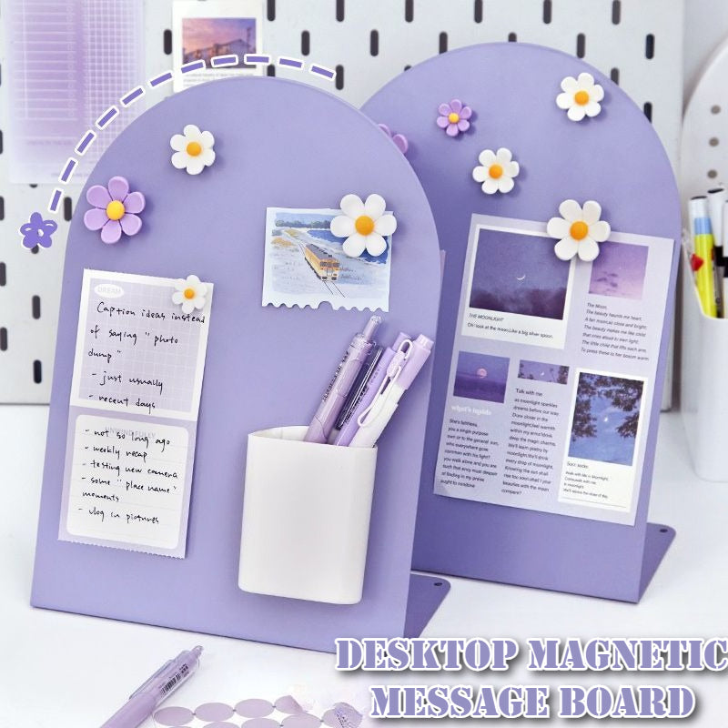 Magnetic Desktop Message Board
