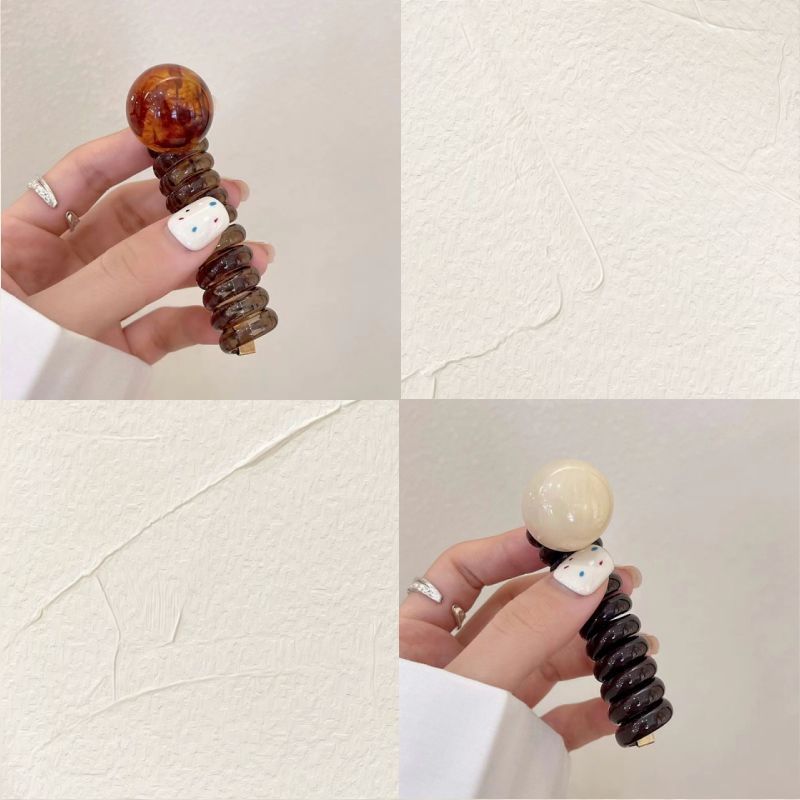 Spiral Coil Hair Ties