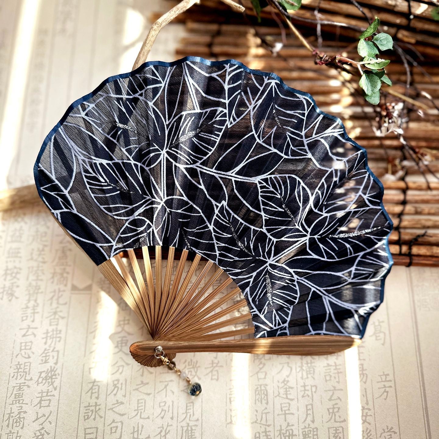 Translucent Folding Hand Fan