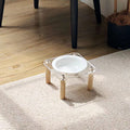 Elevated Ceramic Pet Feeding Bowl
